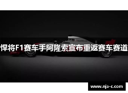 悍将F1赛车手阿隆索宣布重返赛车赛道